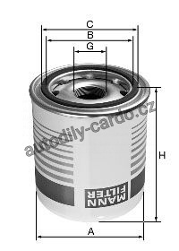 Vysoušecí patrona vzduchu MANN MF TB1374/4