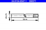 Brzdové potrubí ATE 24.8134-0547 (390571)