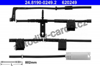 Výstražný kontakt opotřebení obložení ATE 24.8190-0249 (AT 620249)