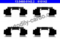 Sada příslušenství, obložení kotoučové brzdy ATE 13.0460-0142 (AT 610142)