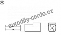 Lambda sonda NGK OZA216-D3 - FORD