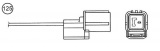 Lambda sonda NGK OZA218-H2 - HONDA