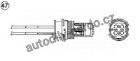 Lambda sonda NGK OZA659-EE24 - MERCEDES-BENZ