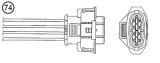 Lambda sonda NGK OZA659-EE39 - OPEL