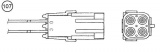 Lambda sonda NGK OZA659-EE41 - LADA