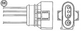 Lambda sonda NGK OZA447-E25 - AUDI, VW