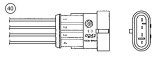 Lambda sonda NGK OZA532-A3 - FIAT, LANCIA