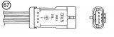 Lambda sonda NGK OZA659-EE53 - RENAULT