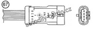 Lambda sonda NGK OZA659-EE6 - NISSAN, RENAULT - nahrazeno přes OZA770-EE63