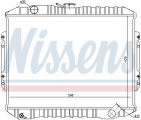 Chladič motoru NISSENS 62840