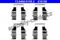 Sada příslušenství, obložení kotoučové brzdy ATE 13.0460-0150 (AT 610150)