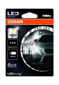 LED žárovky OSRAM W5W 12V Warm White 4000K - 2850WW-02B (2ks)