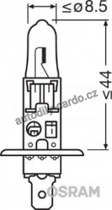 Autožárovka OSRAM 24V H1 70W standard