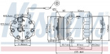 Kompresor klimatizace NISSENS 89125