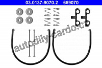 Sada příslušenství, brzdové čelisti ATE 03.0137-9070 (AT 669070)