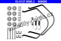 Sada příslušenství, brzdové čelisti ATE 03.0137-9080 (AT 669080)