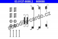 Sada příslušenství, brzdové čelisti ATE 03.0137-9088 (AT 669088)