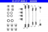 Sada příslušenství, brzdové čelisti ATE 03.0137-9089 (AT 669089)