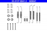 Sada příslušenství, brzdové čelisti ATE 03.0137-9041 (AT 669041)