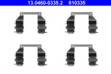 Sada příslušenství, obložení kotoučové brzdy ATE 13.0460-0335 (AT 610335)