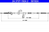 Lanko ruční brzdy ATE 24.3727-1924 (AT 581924)