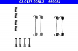 Sada příslušenství, parkovací brzdové čelisti ATE 03.0137-9058 (AT 669058)