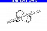 Vodicí pouzdro brzdového třmene ATE 11.8171-0022 (AT 822013)