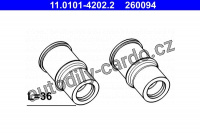 Sada vodicích pouzder, brzdový třmen ATE 11.0101-4202 (AT 260094)