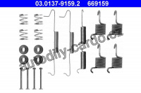 Sada příslušenství, brzdové čelisti ATE 03.0137-9159 (AT 669159)