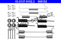 Sada příslušenství, brzdové čelisti ATE 03.0137-9152 (AT 669152)