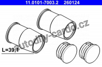 Sada vodicích pouzder, brzdový třmen ATE 11.0101-7003 (AT 260124)