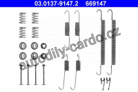 Sada příslušenství, brzdové čelisti ATE 03.0137-9147 (AT 669147)
