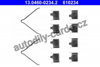 Sada příslušenství, obložení kotoučové brzdy ATE 13.0460-0234 (AT 610234)