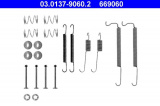 Sada příslušenství, brzdové čelisti ATE 03.0137-9060 (AT 669060)