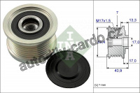 Alternátorová volnoběžka (předstihová spojka) INA (IN 535013810)
