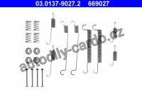 Sada příslušenství, brzdové čelisti ATE 03.0137-9027 (AT 669027)
