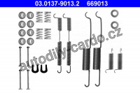 Sada příslušenství, brzdové čelisti ATE 03.0137-9013 (AT 669013)