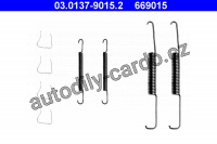 Sada příslušenství, brzdové čelisti ATE 03.0137-9015 (AT 669015)