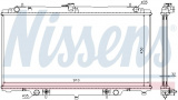 Chladič motoru NISSENS 67354A