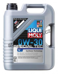 Motorový olej LIQUI MOLY Special Tec V 0W-30 5L + štítek (2853)