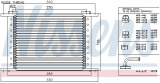 Chladič motorového oleje NISSENS 90044