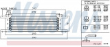 Chladič motorového oleje NISSENS 90048