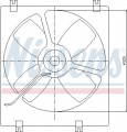 Ventilátor chladiče NISSENS 85070