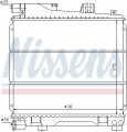 Chladič motoru NISSENS 60701
