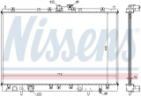 Chladič motoru NISSENS 62806A