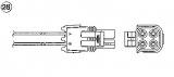 Lambda sonda NGK OZA448-E43 - RENAULT