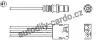 Lambda sonda NGK OZA527-E25 - MERCEDES-BENZ