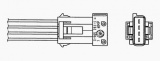 Lambda sonda NGK OZA538-PG2 - CITROËN