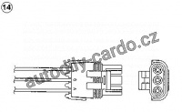 Lambda sonda NGK OZA55-R1 - RENAULT