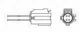 Lambda sonda NGK OZA571-C4 - CHRYSLER